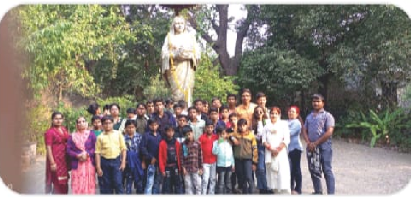 JMVD hostel community together on campus